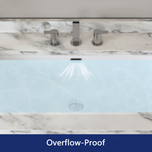 DeerValley Rectangular 27'' x 16'' Ceramic Undermount